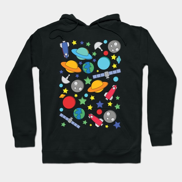 Space Pattern Hoodie by nickemporium1